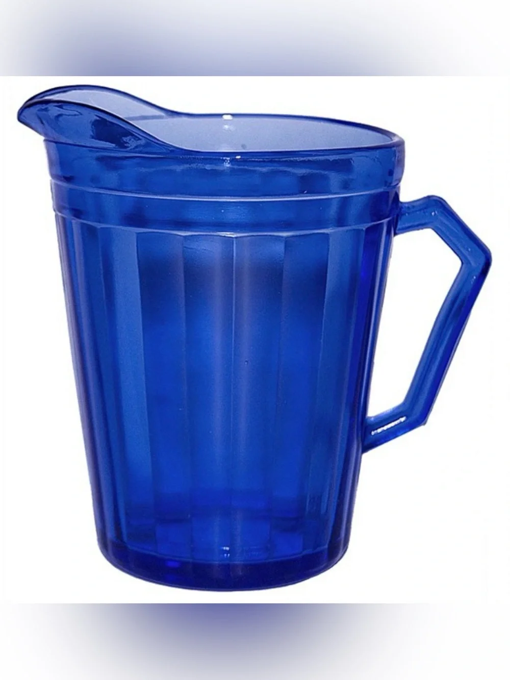 Vintage Hazel~Atlas Cobalt Blue, Glass Mini Pitcher 1930’s ‘40s Depression Era💫